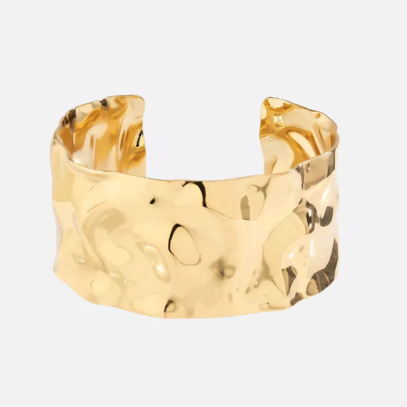 Bracelete Largo com Textura Irregular BellaWoman