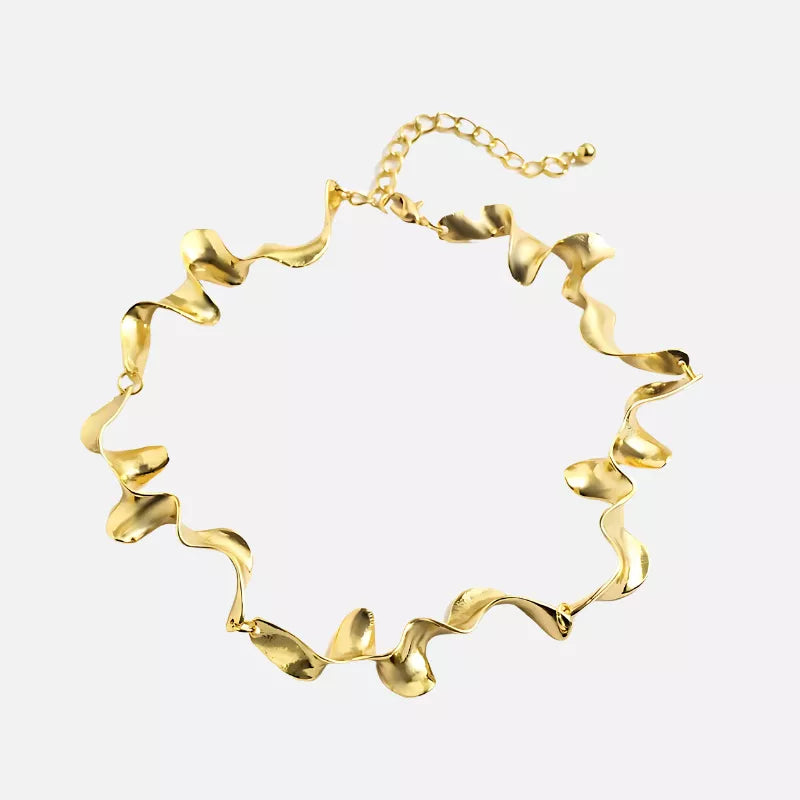 Colar Choker com Aro Irregular BellaWoman