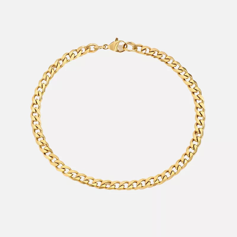 Pulseira Feminina Simples de Corrente BellaWoman